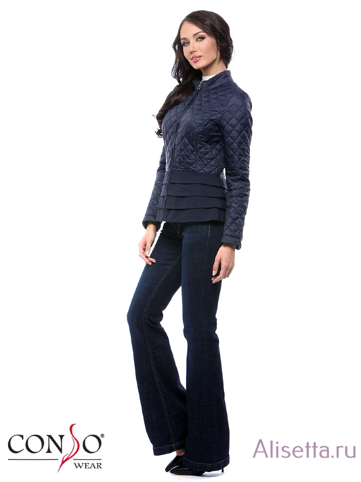 Куртка женская CONSO SS170116 - dark navy - тёмно-синий