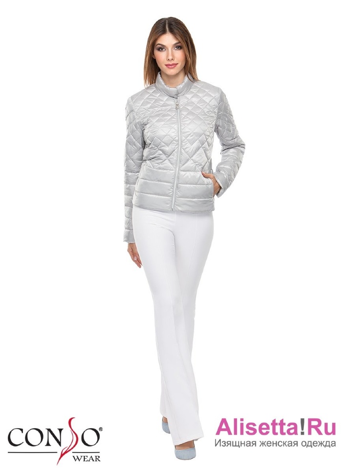 Куртка женская Conso SS180104 - light silver – серебро