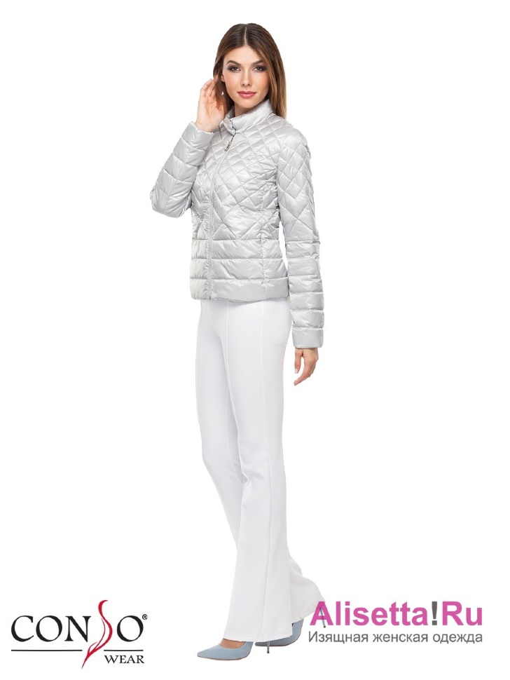 Куртка женская Conso SS180104 - light silver – серебро