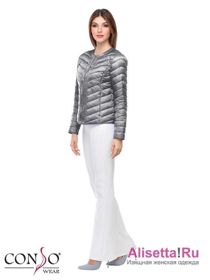 Куртка женская Conso SS180107 - metal grey – темно-серый металлик