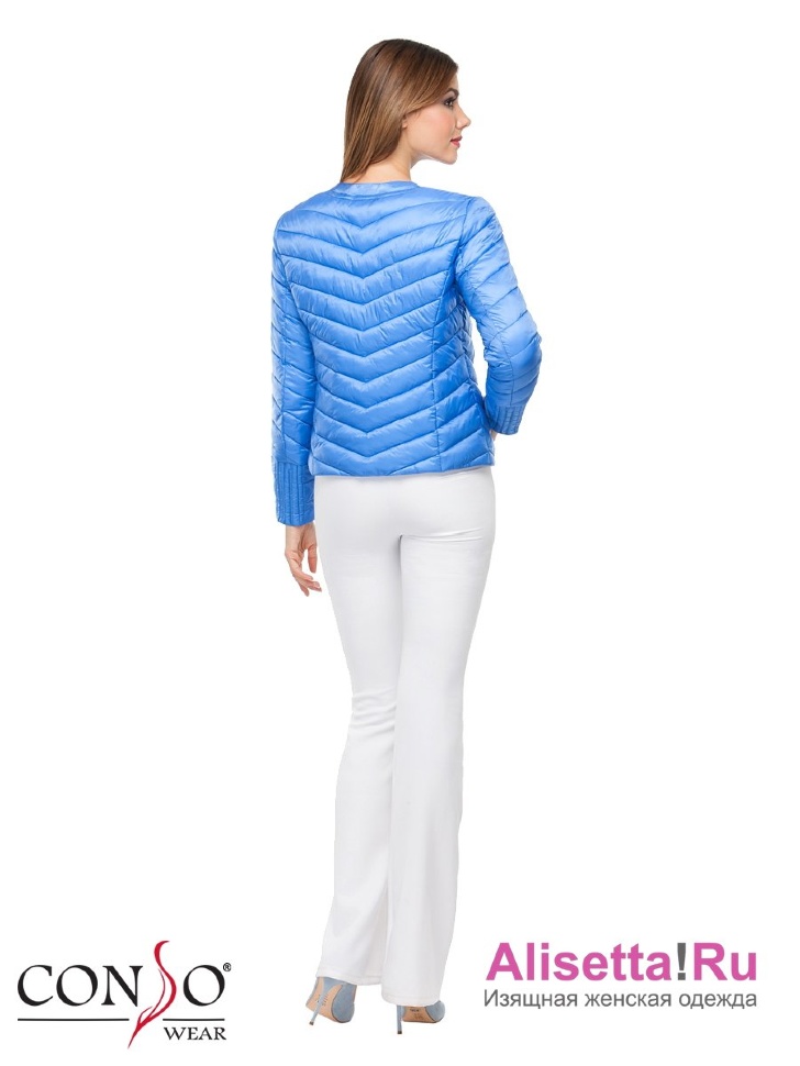 Куртка женская Conso SS180107 - azzurro – небесно голубой