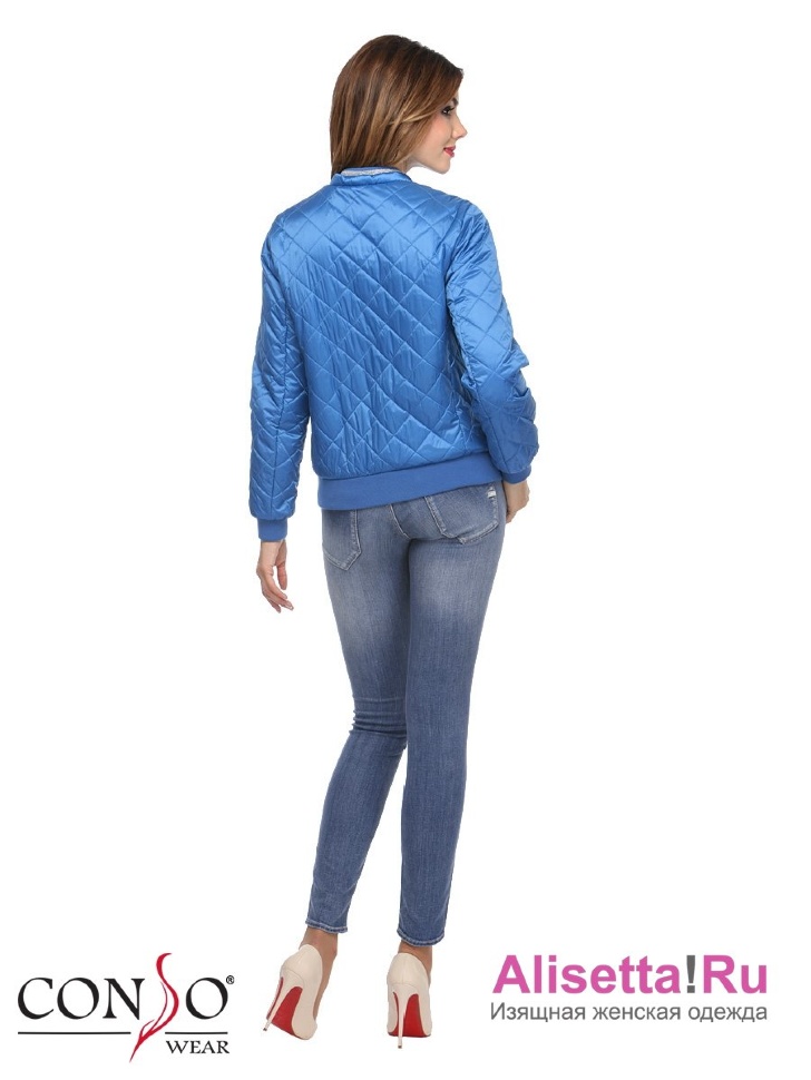 Куртка женская Conso SS180119 - azzurro – голубой топаз