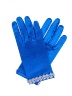 Перчатки с украшением из бусинок PACG011323 (синии)