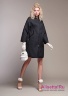 Купить Пальто NAUMI 002NS180001 BLACK - чёрный​ - облегченное пальто средней длины в стиле бэби-долл, свободного кроя. Фото 1