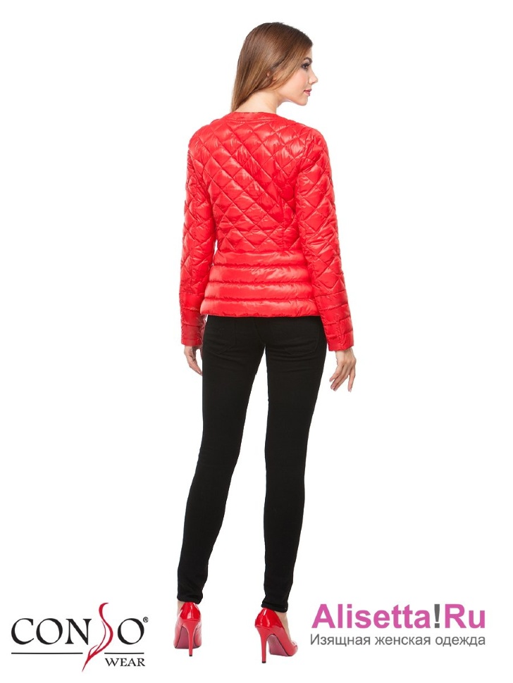 Куртка женская Conso SS180108 - red coat – красный