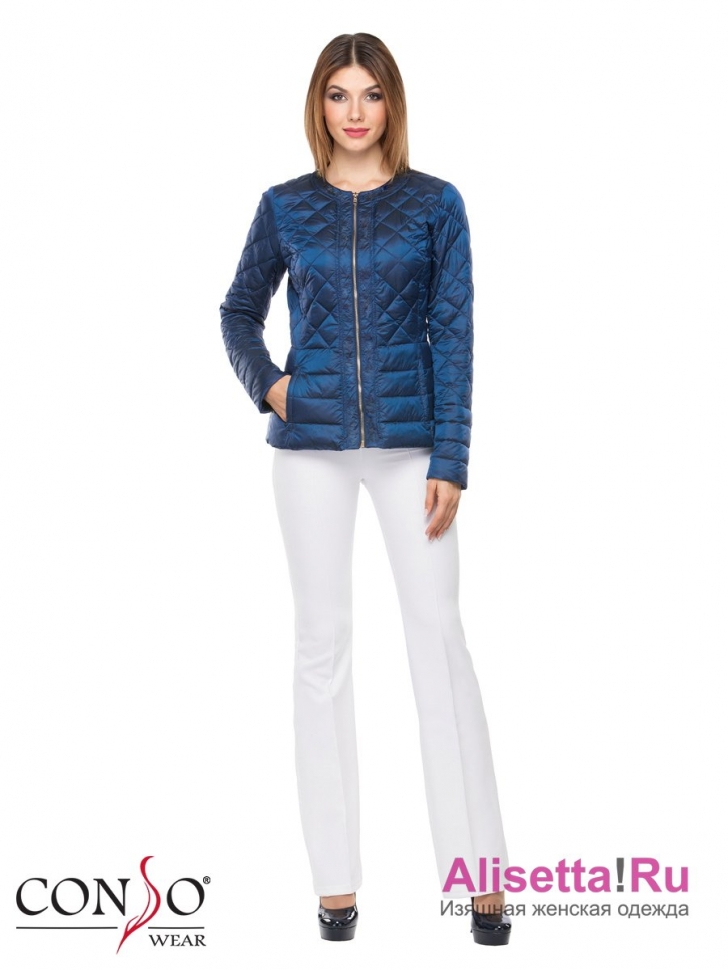 Куртка женская Conso SS180108 - peacoat – синий металлик