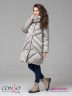 Стильное пальто Conso WL 180526 - foil – серый А-силуэта длиной ниже колена. Модель с удобными врезными карманами. Фото 2