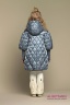 Элегантное и одновременно милое детское пальто PRINCESS NAUMI PN17 217 00 ARONE - голубой​ подарит много тепла вашему малышу. Фото 3