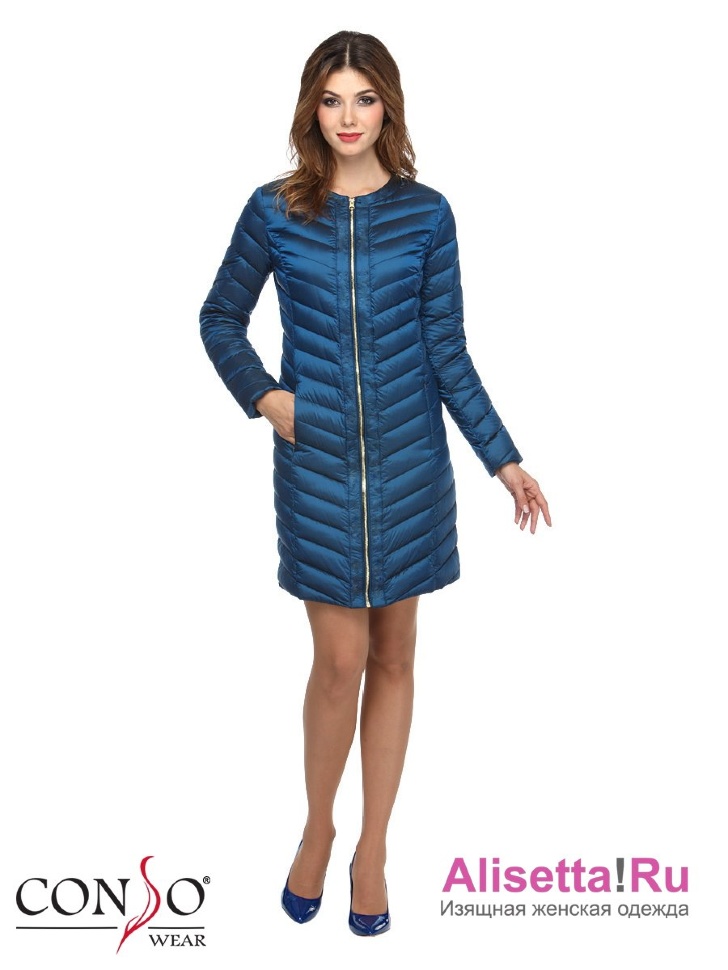 Куртка женская Conso SL180109 - peacoat – синий металлик