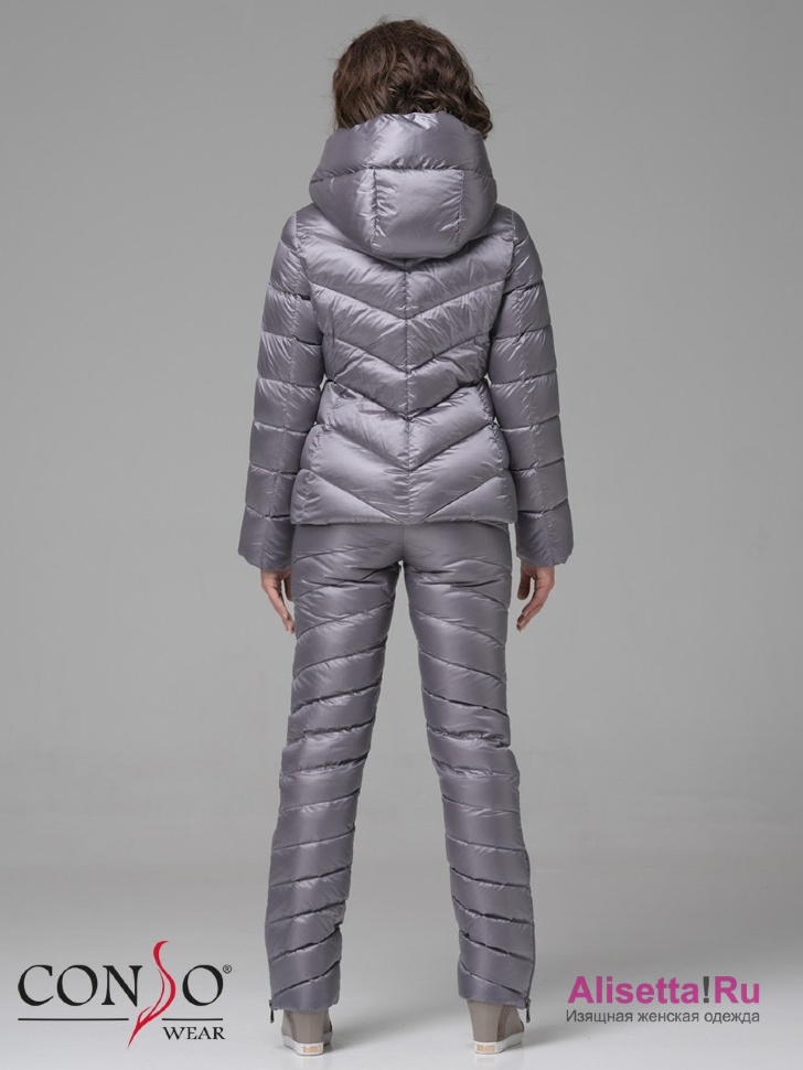 Комплект женский куртка+брюки Conso WSP 180551 - amethyst – сиреневый