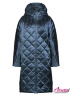 Зимняя пуховая куртка с капюшоном NAUMI NB 17 511 00 Petrol - Синий
