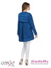 модная куртка CONSO SL180110 - peacoat – синий металлик​ для переменчивой погоды! Модель А-силуэта средней длины застегивается на металлическую молнию. Фото 3