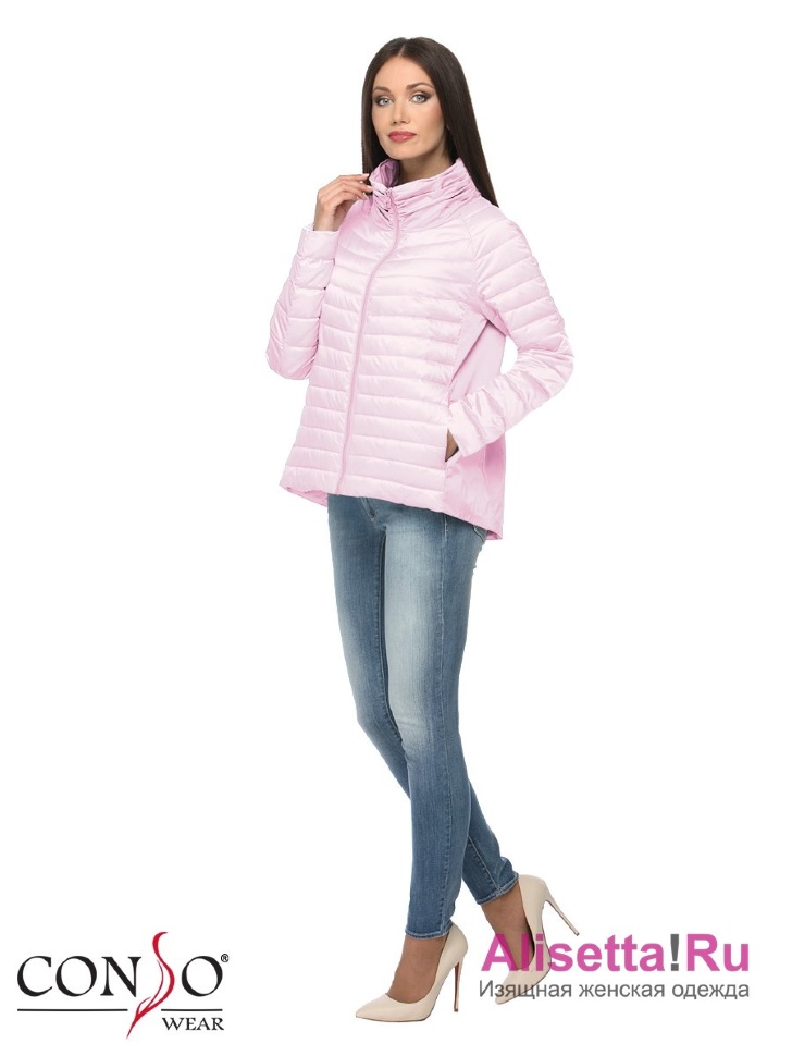 Куртка женская Conso SS180105 - ice pink – светло-розовый