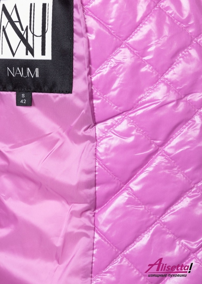 Пуховик-пиджак NAUMI 729 Q Fuchsia - Розовый