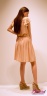 Платье Shikha London 3587 приталенного силуэта с рукавами-крылышками нежно-розового цвета