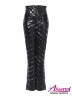 Женский утепленный костюм с капюшоном МИСС НАОМИ 140+141 L Black - Черный