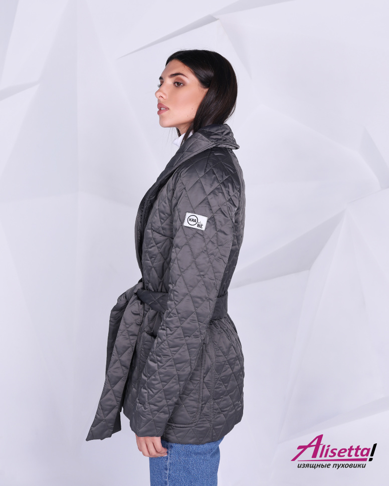 Пуховик-куртка женский Kaambez_One SLL01 - серый