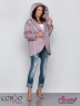 Модная женская куртка на весну и лето​ CONSO SS 190121 lavender – лавандовый с запахом классической длины. Купите недорого в официальном интернет-магазине Alisetta.ru. Фото 4