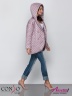 Модная женская куртка на весну и лето​ CONSO SS 190121 lavender – лавандовый с запахом классической длины. Купите недорого в официальном интернет-магазине Alisetta.ru. Фото 5