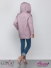 Модная женская куртка на весну и лето​ CONSO SS 190121 lavender – лавандовый с запахом классической длины. Купите недорого в официальном интернет-магазине Alisetta.ru. Фото 7