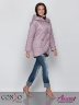 Модная женская куртка на весну и лето​ CONSO SS 190121 lavender – лавандовый с запахом классической длины. Купите недорого в официальном интернет-магазине Alisetta.ru. Фото 3