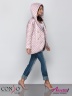 Модная женская куртка на весну и лето CONSO SS 190121 carmandy – пепельно розовый с запахом классической длины. Купите недорого в официальном интернет-магазине Alisetta.ru. Фото 5