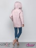 Модная женская куртка на весну и лето CONSO SS 190121 carmandy – пепельно розовый с запахом классической длины. Купите недорого в официальном интернет-магазине Alisetta.ru. Фото 7