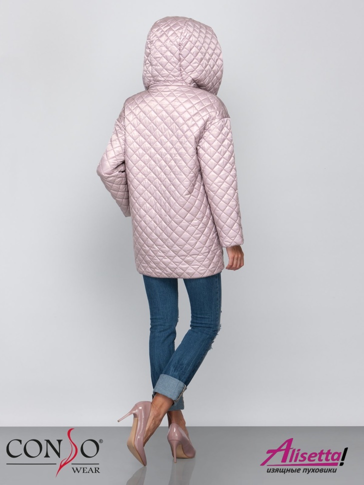 Куртка женская Conso SS 190121 carmandy – пепельно розовый
