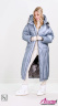 Теплое женское пальто-пуховик NAUMI 1161 Sky Blue - Голубой 2020-2021