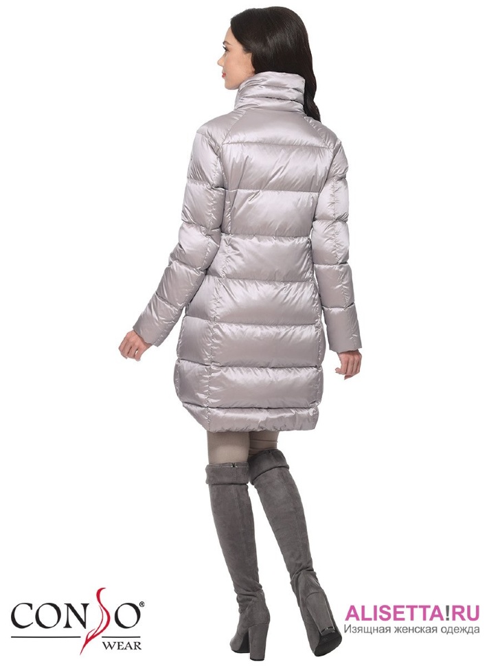 Куртка женская Conso WS170506 - silver lilac – жемчужный