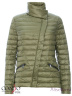 Стильная куртка-косуха CONSO SS170124 - khaki - хаки​ – для прохладной погоды. Приталенный силуэт классической длины с воротником-стойкой, фиксирующимся магнитной застежкой. Фото 4