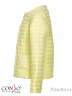 CONSO SG170202 - lemon - желтый - стильная куртка для девочек, для повседневных весенних образов. Классическая модель с круглым вырезом дополнена накладными карманами. Фото 5