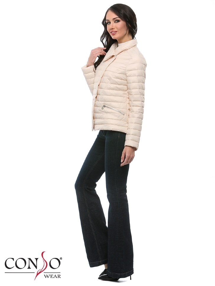 Куртка женская CONSO SS170124 - ice cream - кремовый