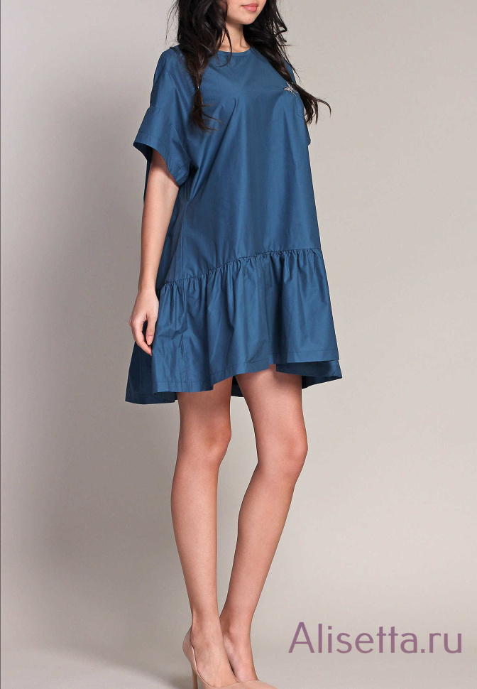 Платье NAUMI SS17 051 PETROL - синий