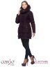 Зимняя парка Conso WLF170556 - marsala – темно-винный​ для женщин. Модель выше колен приталенного силуэта, подчеркнутого встроенной внутрь эластичной резинкой с металлическими фиксаторами. Фото 2