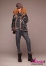 Женская пихора прямого силуэта средней длины NAUMI 764 Z Mirror-Steel-Сталь купить в официальном интернет-магазине Alisetta.ru