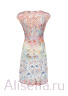 Летнее платье марки FRIEDA&FREDDIES FF-SS17-8272 print flowers. Выполнено из нежной стрейчевой ткани с фирменным принтом. Фото 2