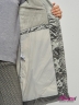 Пуховик для девочки зимний тёплый с подкладкой из флиса KIWILAND D3110 Серый графит