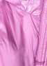 Стильный комбинезон из лаковой ткани с мехом енота НАОМИ 854 Q Fuchsia - Розовый 2020-2021