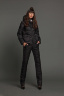 Модный пуховой костюм Naumi 16 110  black идеален для прогулок