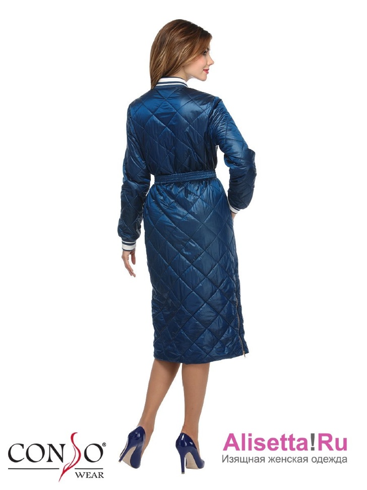 Куртка женская Conso SL180116 - peacoat – синий металлик