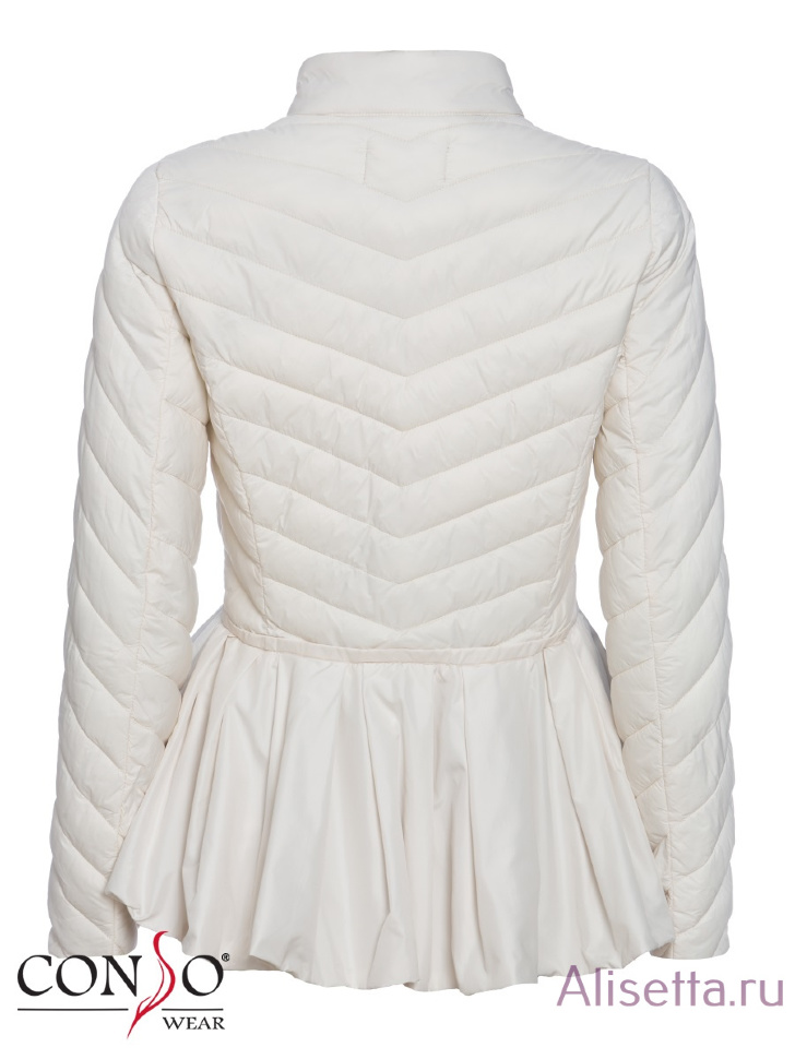 Куртка женская CONSO SS170111 - ivory - молочный