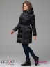 Популярная модель! Стильное пальто Conso WM 180538 - nero – черный прямого силуэта длиной выше колен. Фото 2