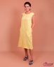 Льняное платье Jane Sarta 030 - желтый