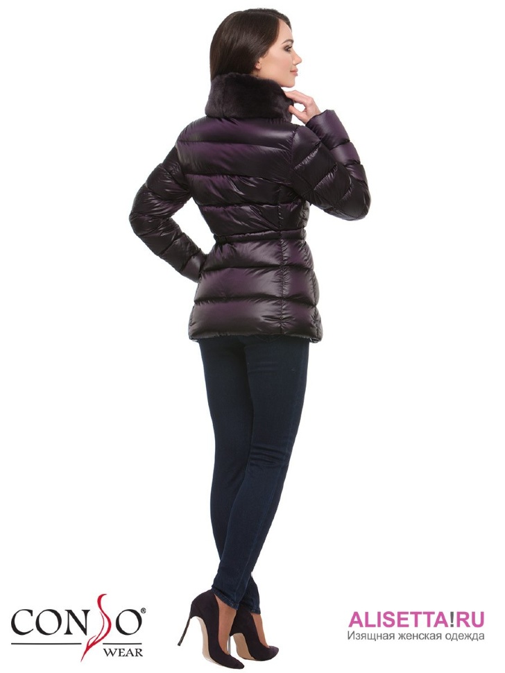 Куртка женская Conso WSF170509 - marsala – темно-винный