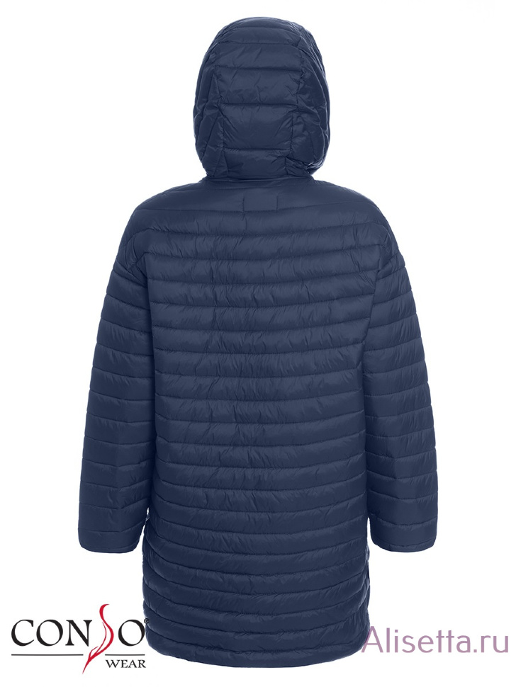 Куртка женская CONSO SS170126 - navy - тёмно-синий