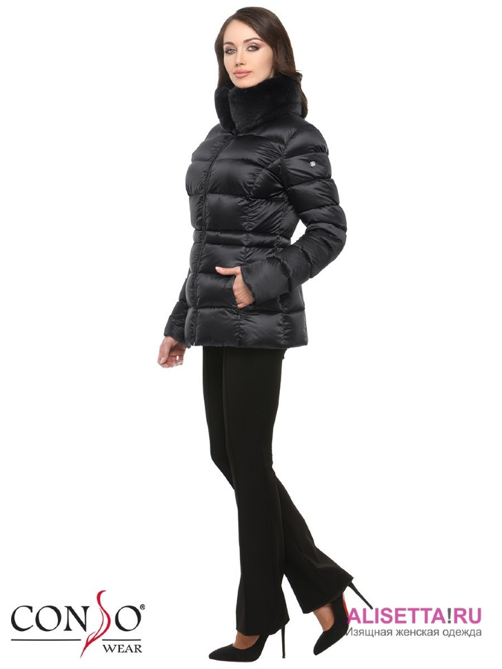 Куртка женская Conso WSF170509 - argon – мокрый асфальт