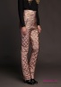 Модные женские пуховые брюки​ Naumi 18 W 855 00 33 Gold rose – Розовое золото из коллекции NAUMI зима 2018-2019. Вид сбоку 1