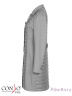 CONSO SS170125 - metal grey - серый​ - комбинированный двубортный плащ-тренчкот. Изделие классического, полуприлегающего силуэта с отложным воротником застегивается на кнопки. Фото 5