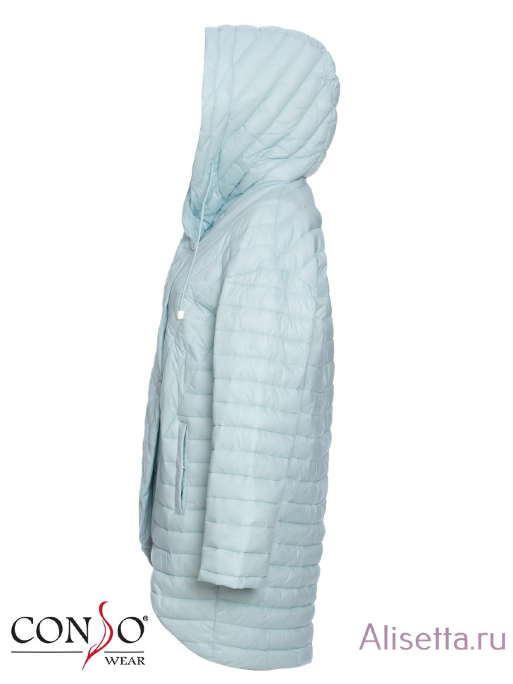 Куртка женская CONSO SS170126 - light blue - светло-синий